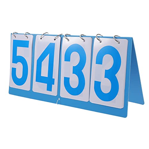 NULYLU Sturdy Material Scoreboard for Reusable Score Flier Easy to Clean Read