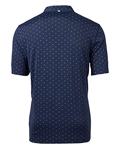 Cutter & Buck Virtue Eco Pique Tile Print Recycled Mens Big & Tall Polo2