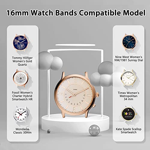 Vndapt Elastic Watch Bands 16Mm 18Mm Quick Release Replacement Wristband, Adjustable Stretchy Nylon Watch Strap Sports Band For Men Women, (18Mm, Black+Indigo+Wine Red+Beige+Grey) #TOP3