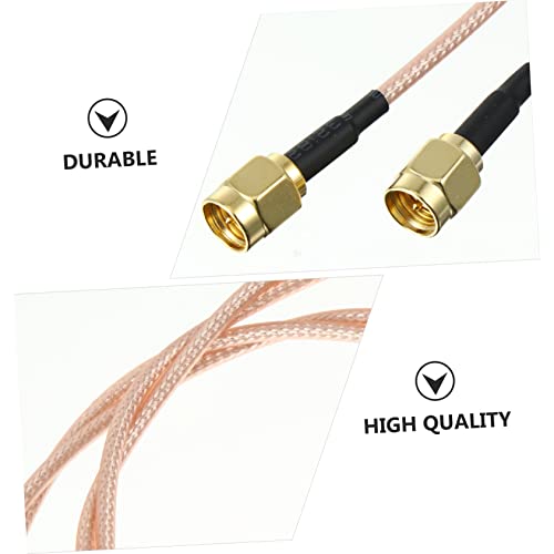 Cable de antena SMA macho macho SHINEOFI con conectores de alta precision para señal limpia 7