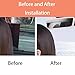 ZCLGOOD Rear View Mirror Protector Frame for Model 3/Y, Silicone Rearview Cover Edge Protection, Auto Interior Decoration Accessories, Easy Install Car Mirror Trim (Purple)