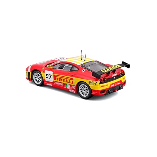 Modelo de auto Ferrari F430 GTC 2008 1:43 rojo miniatura 3