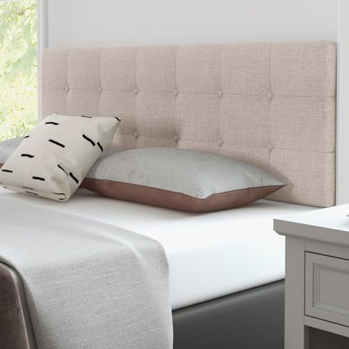 Giantex GT10406GR-HU Linen Upholstered Headboard thumb #3