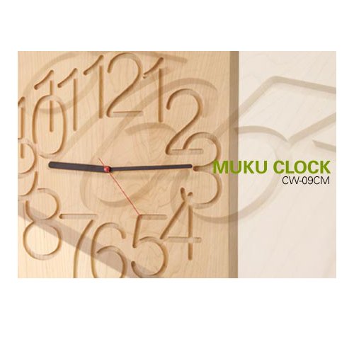 Amazon.co.jp: cosine（コサイン） 木の時計 MUKU時計(大)メープル CW 