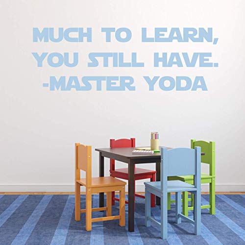 Vinilo decorativo Yoda para pared, tamaños pequeños y grandes miniatura 5