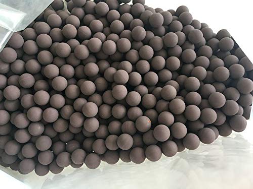 Brown Viton Rubber Balls, 3/8” Diameter (Pack of 25)