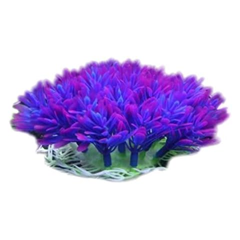 shyymaoyi Artificial Water Grass Plant Fish Tank Aquarium Plastic Ornament Home Decor 1# Cover