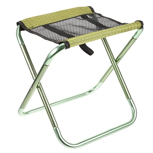 GALPADA Lightweight Portable Outdoor Folding Chair Compact Camping Stool with Oxford for Beach Fishing Hiking and Travel Supports Easy to Carry and Store