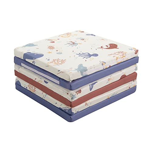 Maxi tapis d'éveil Trésors de l'Océan pliable et grand format pour bébé - 6
