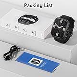 AHOWAI Smart Watch for Men, 𝟐.𝟎𝟏'' HD Display Fitness Watch, 118 Sports Modes Mens Smartwatches, Waterproof Health Tracker with Heart Rate, SpO2, Blood Pressure & Sleep Monitor - Image 7