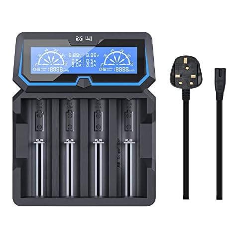 XTAR X4 Fast Charger for 18650 Batteries Cover