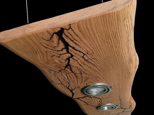 LED Pendelleuchte Friesenlicht Tako Esstischlampe GU10 aus Wildeiche