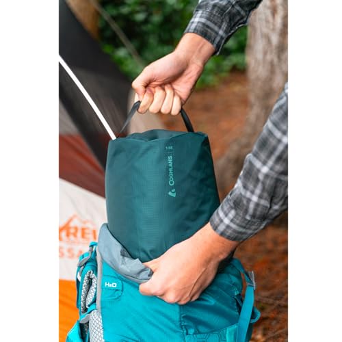 Coghlan's 20L Stuff Bag – Durable Ripstop Drawstring Sack with Water-Resistant Coating – Lightweight Outdoor Bag for Organizing Camping, Hiking, Backpacking, and Travel Gear