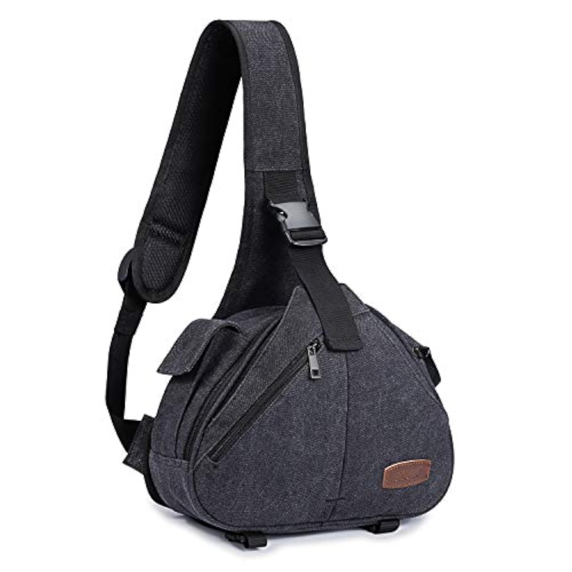 Canvas Camera Sling Bag for DSLR and Accessories