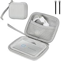 Housse De Protection Robuste Pour Disque Dur Samsung T7 Shield - Coque Rigide EVA Anti-choc, étanche, Avec Poche