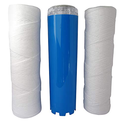 AQUAWATER 105013 Los 3 Warenkorb: 2filt ANTICAL Excellence-Kit - Packung mit 3 Patronen (2 + 1 AntiCalc Filtration/Korr) - Länge 24m, None, Norme Cover