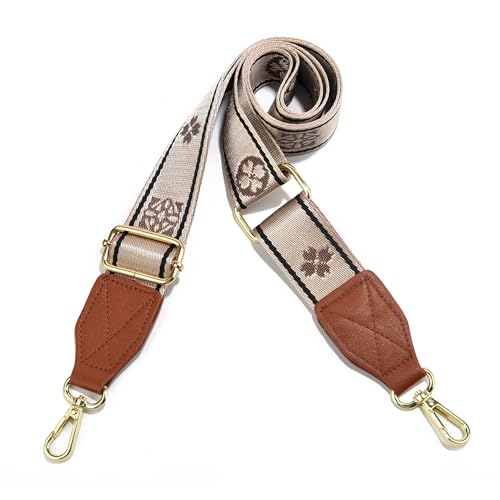 Image of LEMEDE Purse Strap Replacement Crossbody 1.5 inch Wide Shoulder Strap Adjustable Straps Handbag Strap Replacement Belts