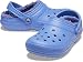 Crocs Classic Lined Clog, Zuecos Unisex Adulto, Azul (Lapis/ Lapis), 42/43