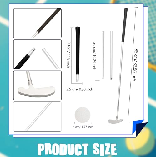 Putter de golf amovible bidirectionnel activités intérieures pack - 2