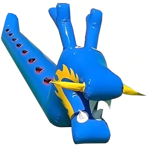 Bateau dragon gonflable avec pompe incluse pour simplifier vos fêtes