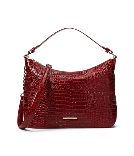 Brahmin Heather Shoulder Bag, Red Glissandro