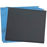 320 Grit Dry Wet Sandpaper Sheets by LotFancy - 9 x 11