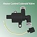 4H0-121-671-D Heater Control Valve Solenoid Compatible with VW Golf GTI Jetta Atlas Tiguan Audi Q5 A1 A3 A4 A5 A6 A7 A8 Q2 Q3 Q5 Q7 Q8 RS6 RS7 Replace 4H0-121-671-B HVAC Heater Valve with Connector