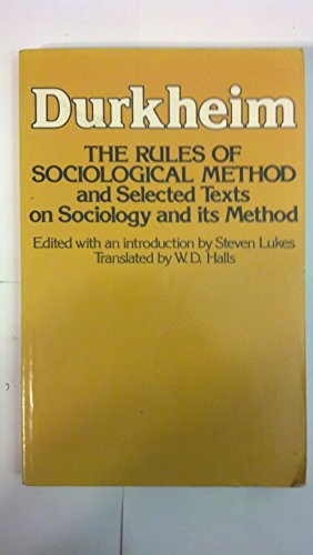 Rules of Sociological Method