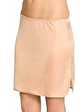 schmaler Dehnbund Nina von C. Elegance Unterrock kurz Damen , 44, Beige