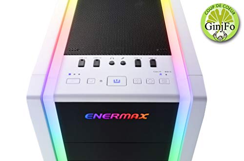 Preisvergleich Produktbild Enermax RGB-Tower Saberay white (ECA3500WA-RGB)