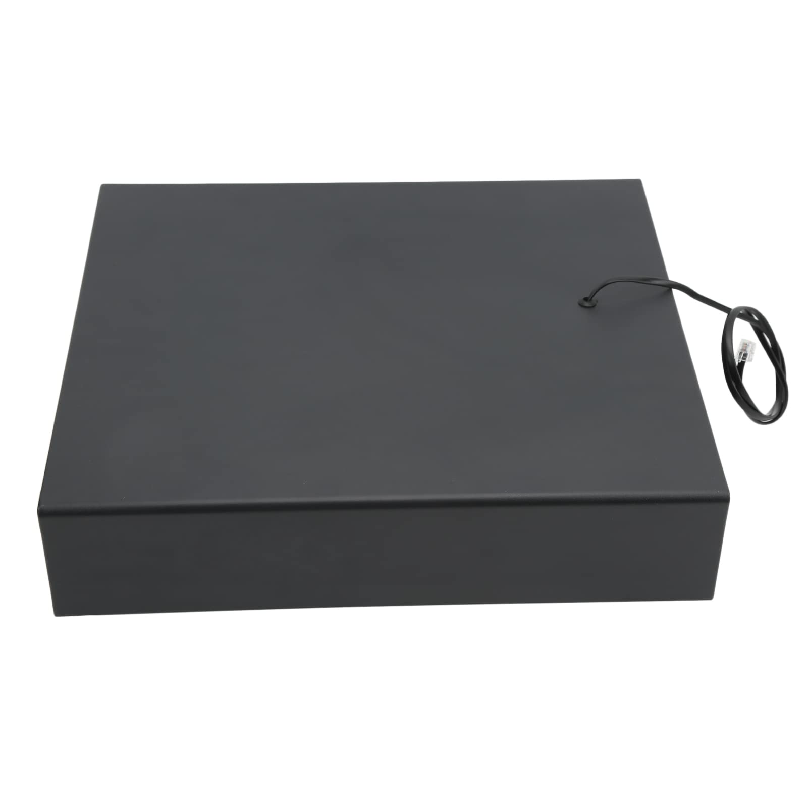 Cassetto del Registratore di Cassa, Scatola del Registratore di Cassa 3 Vassoio Portamonete 4 Banconote 3 Livelli Serratura Nera DC 12‑24V con 2 Chiavi Per Il Commercio al Supermercato