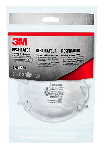 3M Sanding and Fiberglass Respirator 3-Pack