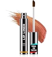 Ihrlpxkc Lip Stain Peel Off - Lip Liner Waterproof, Lip Liner Stain Transfer Proof &amp; Plumping, Mo...
