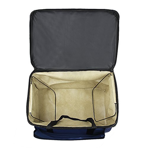 Image of Large Capacity Art Supply Storage Bag with Straps, Waterproof Art Craft Drawing Supplies Storage Tote Bag Portable Travel Craft Bag, Handle Carrier Bag for Craft Tool Supplies Storage Organization