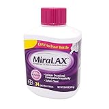 MiraLAX Powder Laxative, 1 Pack (34 Doses, 20.4 oz) Adults and Children