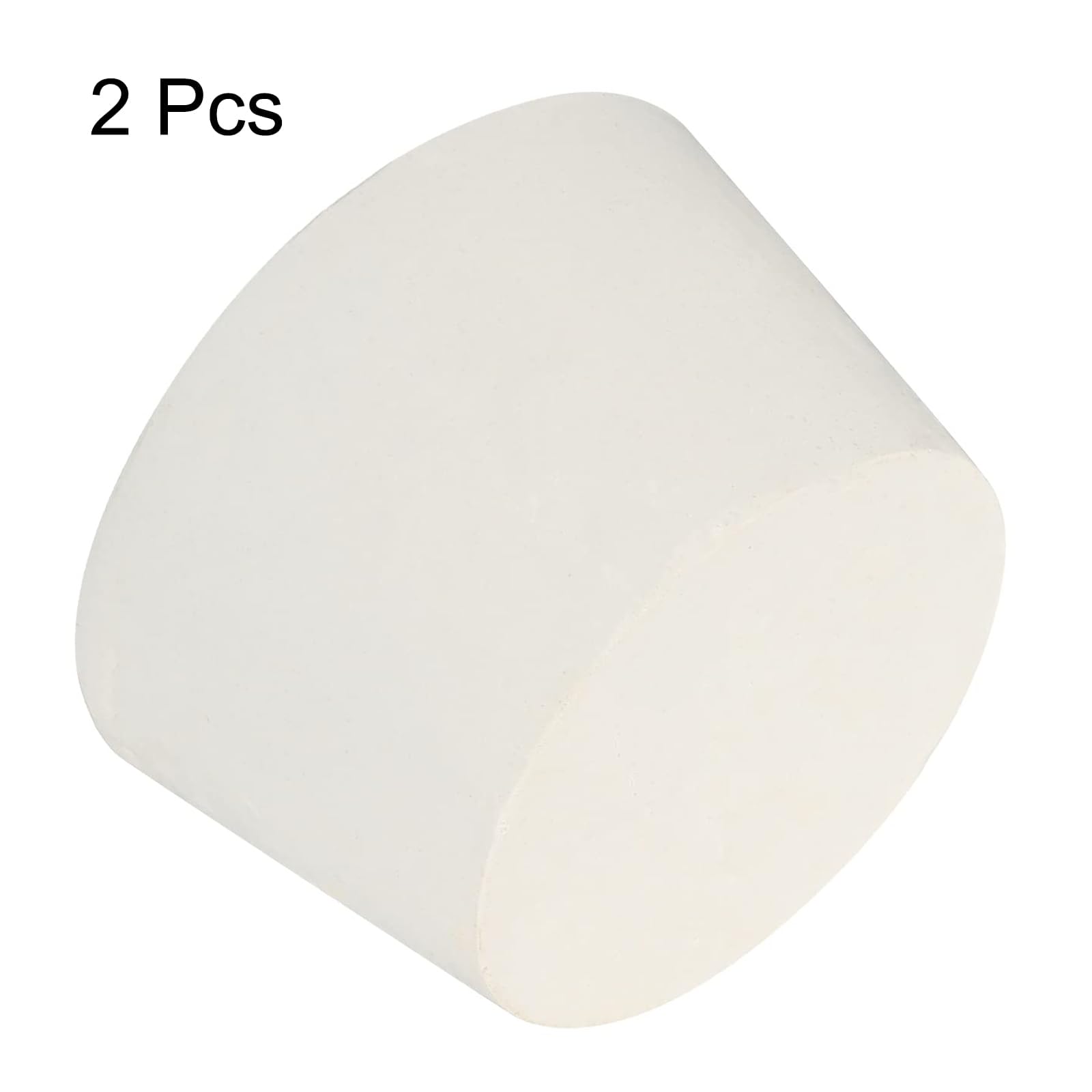 TOP-VIGOR 2Pcs Rubber Tapered Plug, 51mm to 62mm Solid Silicone Stopper - Image 3