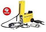 Tensión De Red Monofásica. Volt 220. Frecuencia HZ 50. Fusible Max Amp 13. Tensión Max En Vacio Volt 19,5. Intervalo de corriente de trabajo 50-90 A. Ideal para soldar chapa 0-3mm. Portatil. Protección de sobrecarga