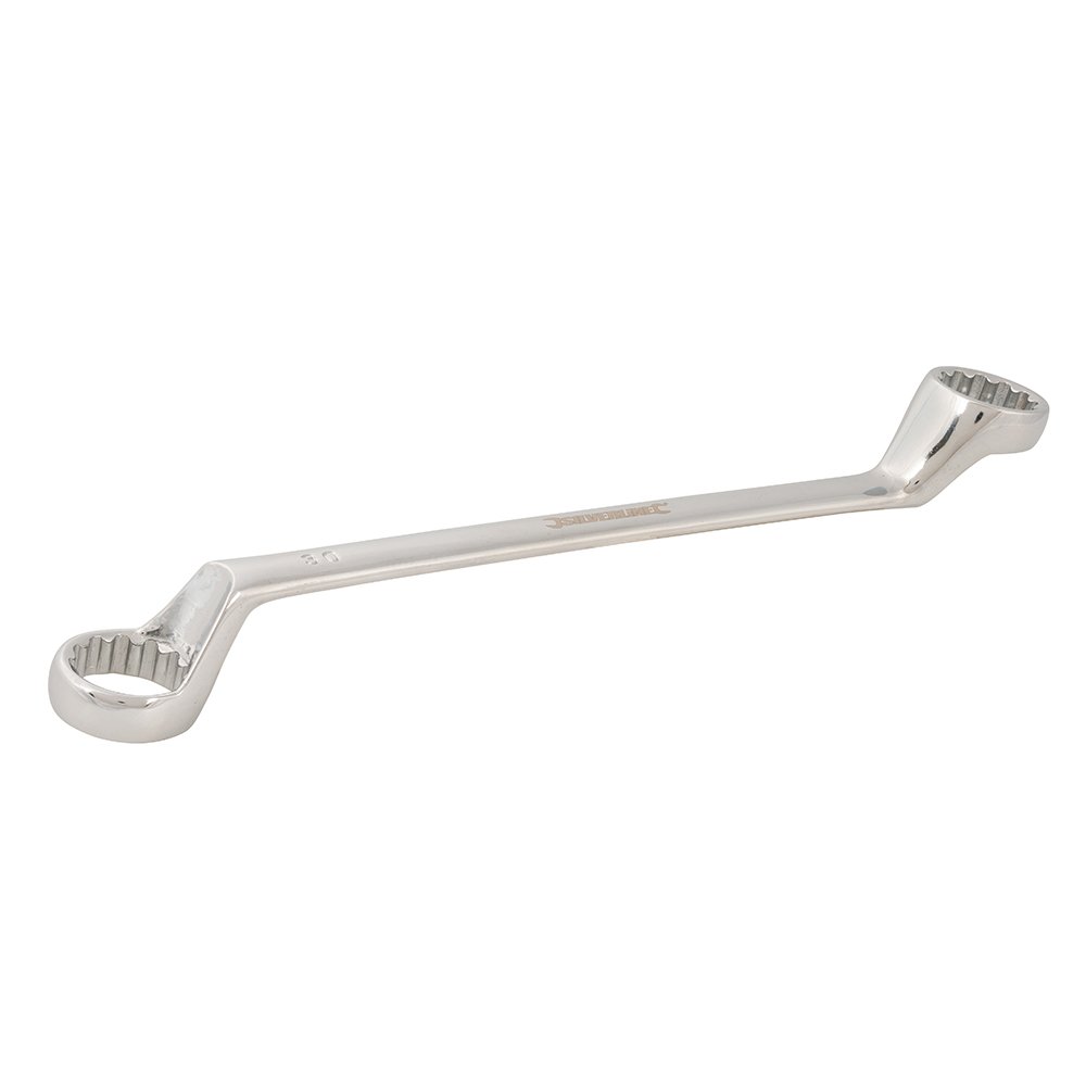 Silverline 442181 Deep Offset Ring Spanner - X 32 Mm Size 30