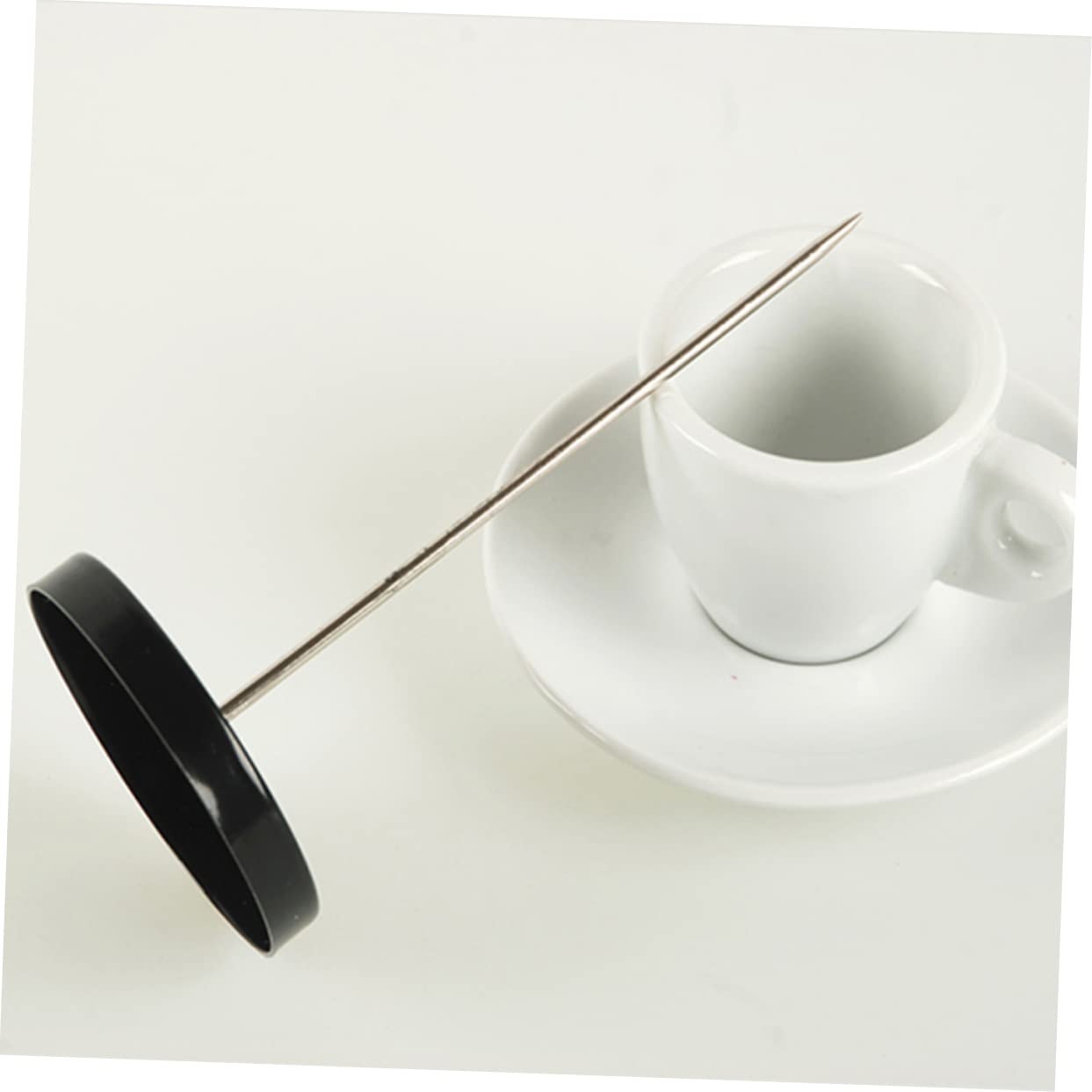 OFFSCH 2PCS Desk Receipt Holder with Straight Rod Round Base Check Organizer for Restaurant Office and Hotel Construction for Efficient Order Management