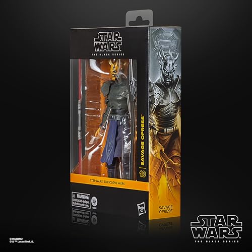 Star Wars The Black Series Savage Opress, The Clone Wars Deluxe Collectible 6 Inch Action Figure, 6 inches - Image 3