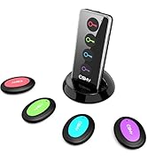 Key Finder, Esky Wireless RF Item Locator, 1 Transmitter with 4 Receivers, Item Tracker with 131f...