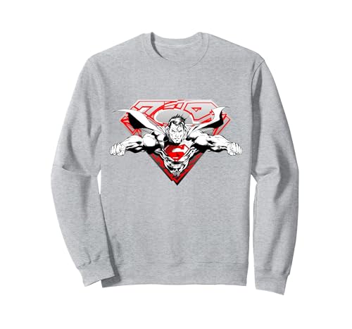 Sudadera clásica DC Superman para regalar en cumpleaños a coleccionistas