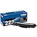Brother Genuine TN223BK, Standard Yield Toner Cartridge, Replacement Black Toner, Page Yield Up to 1,400 Pages, TN223, Amazon Dash Replenishment Cartridge