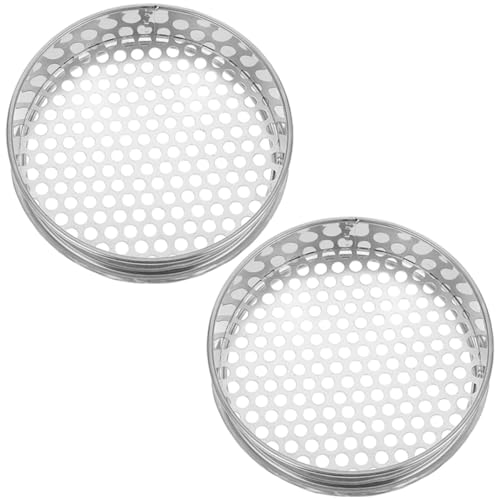 SUPVOX Setaccio Per Terreno Da Giardino - Setaccio Rotondo Da 20 Cm Filtro A Rete in Acciaio Inossidabile Per Attrezzi Da Giardinaggio