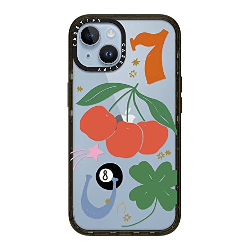 Coque iPhone 14 Casetify protection militaire durable étui antichoc noir - 3