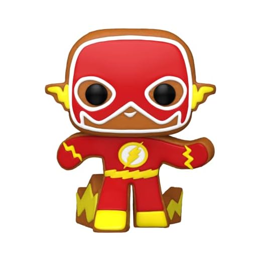 Funko Pop! Heroes: DC Holiday - The Flash - Galleta de Jengibre - DC Comics - Figura de Vinilo Coleccionable - Idea de Regalo- Mercancia Oficial - Juguetes para Niños y Adultos