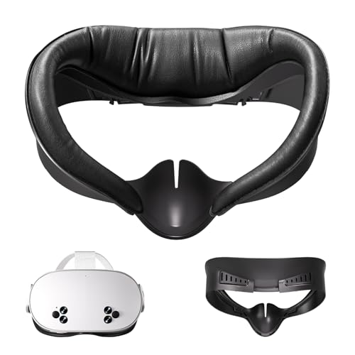 Meta Quest 3s�pVR�t�F�C�V�����C���^�[�t�F�[�X&�t�F�C�X�p�b�h - ���K�ȃt�F�C�X�p�b�h&�t�F�C�V�����C���^�[�t�F�[�X�t�H�[�������p�A�N�Z�T���[ Meta/Oculus Quest 3s�ƌ݊���������A���R���h���A���ɗD����