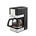 Ekspres do kawy ekspres do kawy ekspres do kawy ekspres do kawy o dużej pojemności automatyczny amerykański ekspres do kawy kroplowy odpowiedni do domowego biura (kolor: czarny, rozmiar: jeden rozmiar