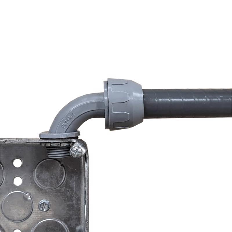 Sigma Electric ProConnex 1 in. Dia. Plastic 90 Degree Connector for Liquid Tight 1 pk