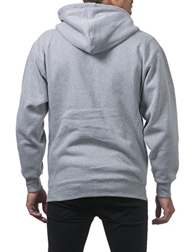 Pro Club Men's Heavyweight Full Zip Fleece Hoodie